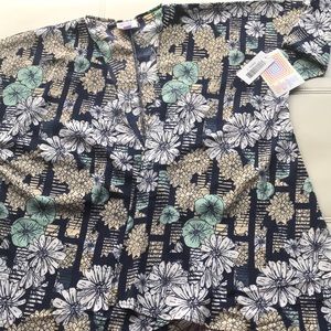 NWT lularoe Bianca overshirt or swim coverup